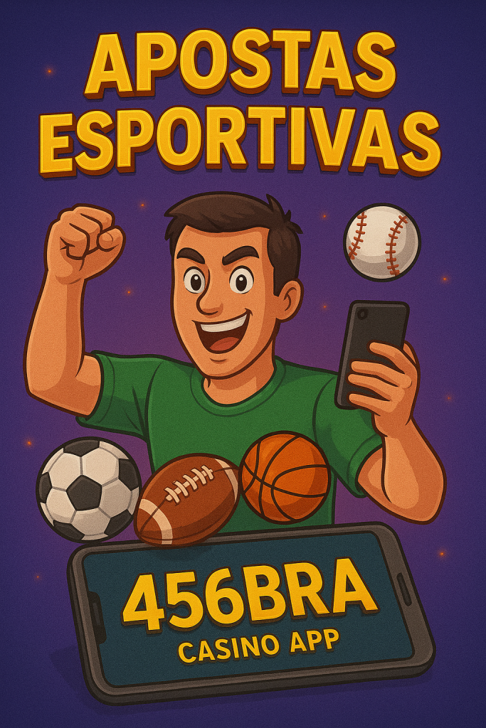 Interface de apostas esportivas no 456BRA