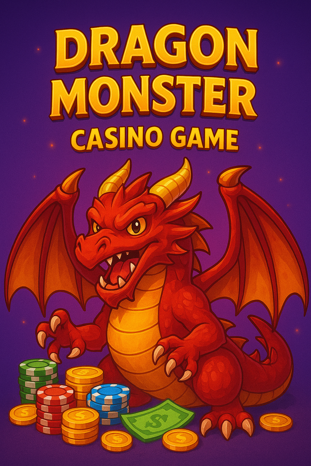 Dragões no jogo Dragon Monster do 456BRA Cassino